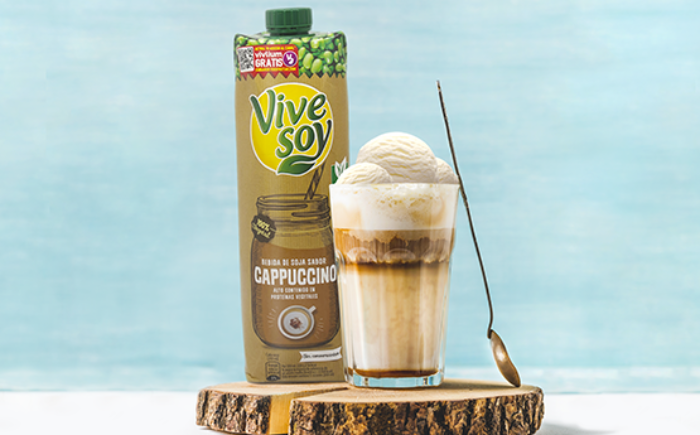 Bebida de soja Vivesoy Cappuccino Frappé