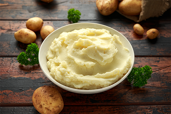 Receta de Puré de patata cremoso con Vivesoy - Vivesoy