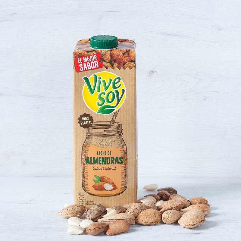 Resultado de imagen de leche de almendras