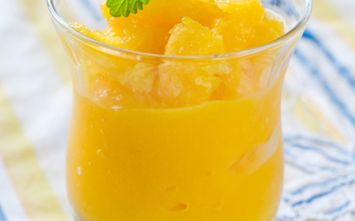 Batido de papaya y Vivesoy piña