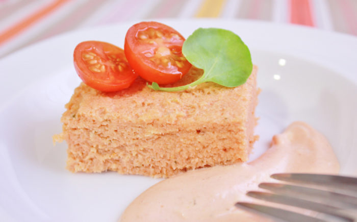 Budín de pescado Vivesoy