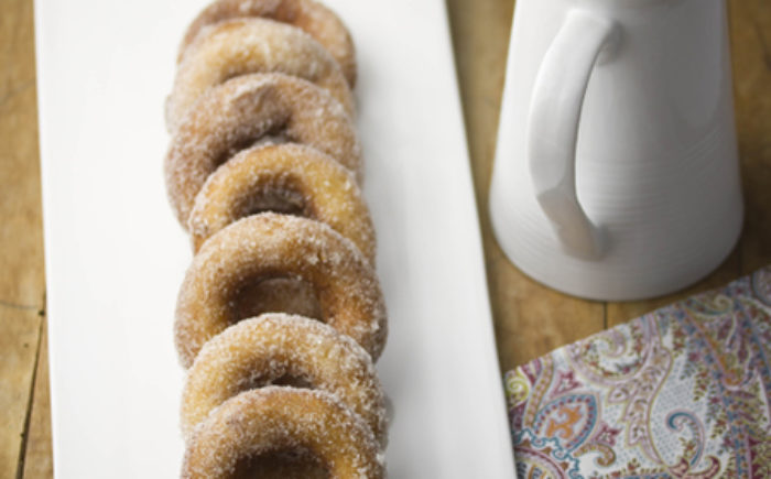 Rosquillas de candil con Vivesoy