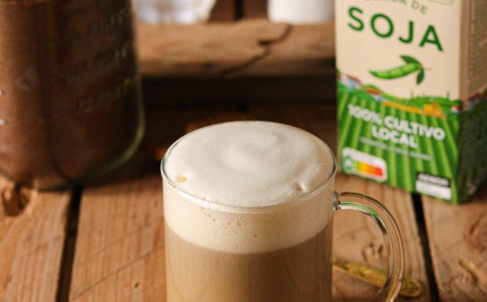 Café Latte con bebida de Soja Vivesoy